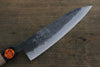 Shigeki Tanaka TEKKA Acier Bleu No.2 Kurouchi Gyuto  180mm Noix Manipuler - japanny-FR