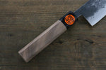 Shigeki Tanaka TEKKA Acier Bleu No.2 Kurouchi Gyuto  180mm Noix Manipuler - japanny-FR