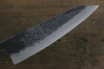 Shigeki Tanaka TEKKA Acier Bleu No.2 Kurouchi Gyuto  180mm Noix Manipuler - japanny-FR