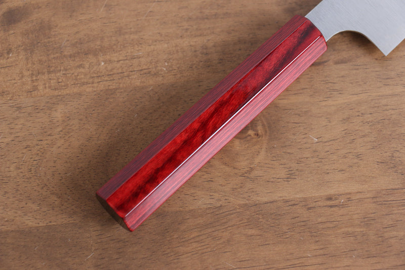 Kei Kobayashi R2/SG2 Sujihiki  270mm Laqué rouge Manipuler - japanny-FR