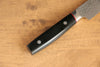 Seisuke PRO-J VG10 Martelé Couteau à trancher  210mm Micarta noir Manipuler - japanny-FR