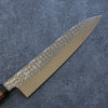Yu Kurosaki Senko R2/SG2 Martelé Gyuto  210mm Santal rouge Manipuler - japanny-FR