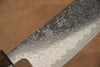 Seisuke VG10 Finition miroir Damas Gyuto  210mm Chêne Manipuler - japanny-FR