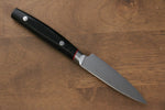 Seisuke Saiun VG10 Damas couteau d'office  90mm Micarta noir Manipuler - japanny-FR