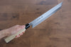 Sakai Takayuki Kasumitogi Acier Blanc Hamokiri  300mm Magnolia Manipuler - japanny-FR