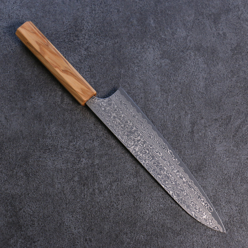 Yoshimi Kato VG10 Damas Gyuto  210mm Olivier Manipuler - japanny-FR