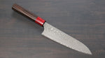 Yoshimi Kato R2/SG2 Damas Gyuto  180mm Shitan(férule:bois rouge Pakka) Manipuler - japanny-FR