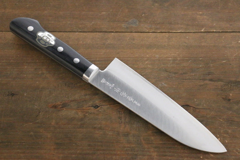 Kanetsune VG10 Santoku  165mm Bois de Pakka Manipuler - japanny-FR