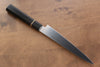 Seisuke Molybdene Couteau à trancher  180mm Bois de pakka noir Manipuler - japanny-FR
