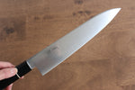 Seisuke Molybdene Gyuto  210mm Bois de pakka noir Manipuler - japanny-FR