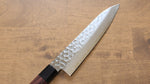 Seisuke AUS10 45 Couche de Damas Gyuto  180mm Shitan Manipuler - japanny-FR