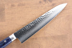 Seisuke VG10 33couche Damaacus martelé Gyuto  210mm Bois de pakka bleu Manipuler - japanny-FR