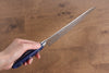 Seisuke VG10 33couche Damaacus martelé Gyuto  210mm Bois de pakka bleu Manipuler - japanny-FR