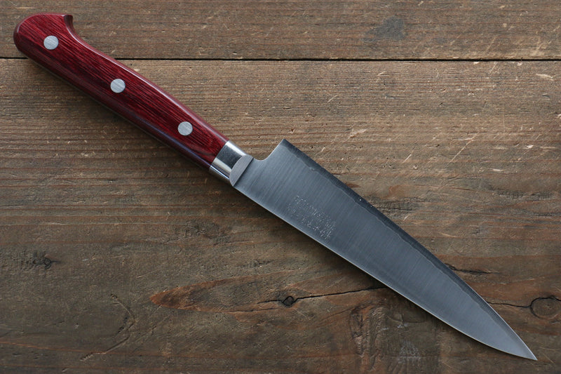 La lame de Takamura SG2 Petite-utilité.  130mm Bois de pakka rouge Manipuler - japanny-FR