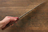 Yoshimi Kato Acier argenté NO.3 Martelé Sujihiki  270mm Honduras rouge Manipuler - japanny-FR