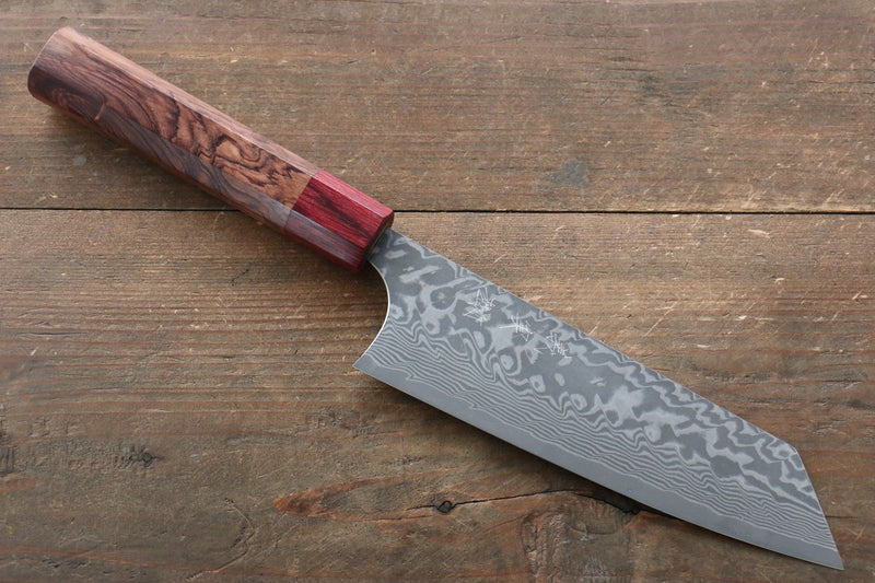 Yoshimi Kato R2/SG2 Damas Bunka  165mm Honduras rouge Manipuler - japanny-FR