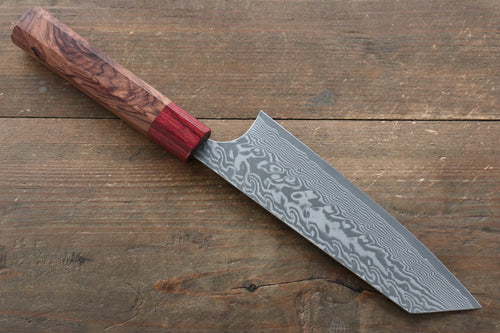 Yoshimi Kato R2/SG2 Damas Bunka  165mm Honduras rouge Manipuler - japanny-FR