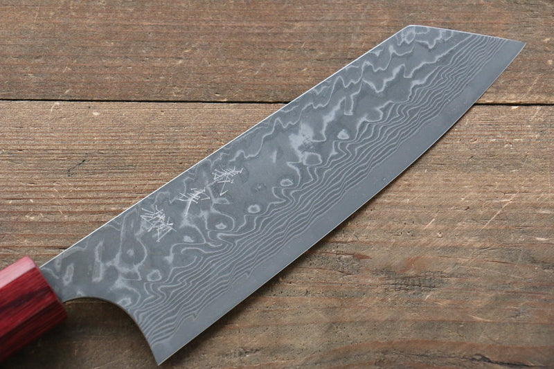Yoshimi Kato R2/SG2 Damas Bunka  165mm Honduras rouge Manipuler - japanny-FR
