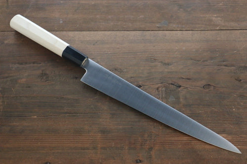 Sakai Takayuki Grand Chef Gran chef Acier suédois Sujihiki 240mm Magnolia Manipuler - japanny-FR