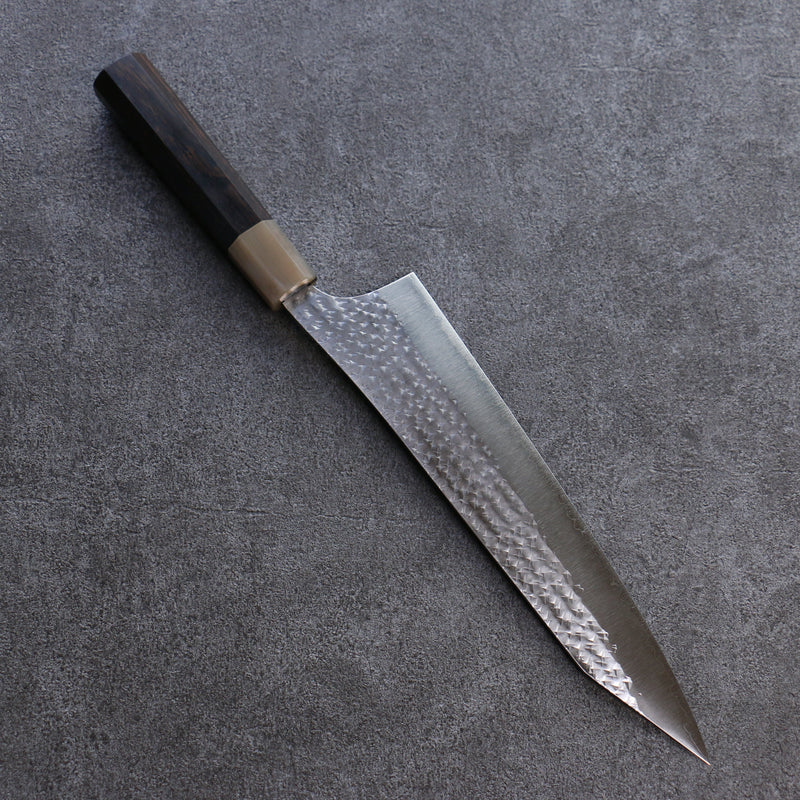Yu Kurosaki Senko R2/SG2 Martelé Gyuto  240mm Bois d'ébène Manipuler - japanny-FR