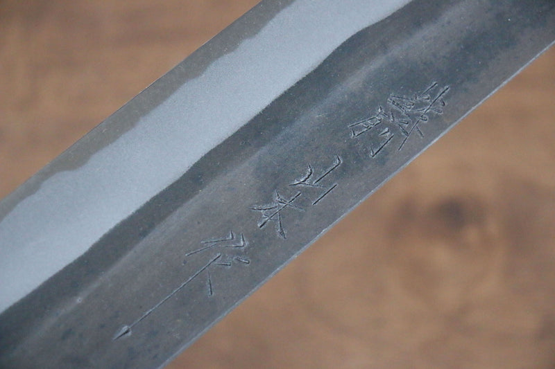 Nao Yamamoto Acier Blanc No.2 Kurouchi Sujihiki  270mm Fleurs de cerisier Manipuler - japanny-FR