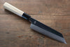 Choyo Acier Bleu No.1 Finition en miroir Kiritsuke Santoku  180mm - japanny-FR