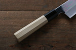 Choyo Acier Bleu No.1 Finition en miroir Kiritsuke Santoku  180mm - japanny-FR