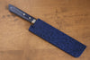 (Cyu) Bois de pakka bleu Gaine pour 180mm Nakiri avec Cheville en contreplaqué Kaneko - japanny-FR