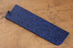 (Cyu) Bois de pakka bleu Gaine pour 180mm Nakiri avec Cheville en contreplaqué Kaneko - japanny-FR