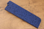 (Cyu) Bois de pakka bleu Gaine pour 180mm Nakiri avec Cheville en contreplaqué Kaneko - japanny-FR