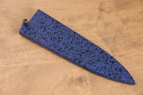 Bois de pakka bleu Gaine pour 120mm Petite-utilité avec Cheville en contreplaqué Kaneko - japanny-FR