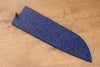 Bois de pakka bleu Gaine pour 180mm Santoku avec Cheville en contreplaqué Kaneko - japanny-FR