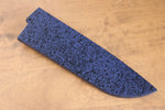 Bois de pakka bleu Gaine pour 180mm Santoku avec Cheville en contreplaqué Kaneko - japanny-FR