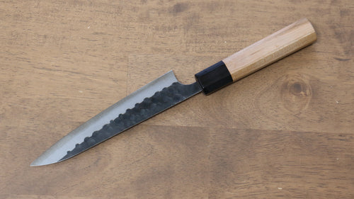 Masakage Koishi Super Bleu Finition noire Petite-utilité  150mm Cerisier américain Manipuler - japanny-FR