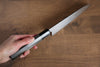 Kajin acier spécial au cobalt Damas Santoku  180mm Bois de pakka Gris Manipuler - japanny-FR