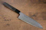 Seisuke VG10 Damas Santoku  180mm Bois de pakka Gris Manipuler - japanny-FR