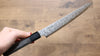 Kanjyo VG10 Damas Kiritsuke Petty,Utilité  180mm Bois de pakka Gris Manipuler - japanny-FR