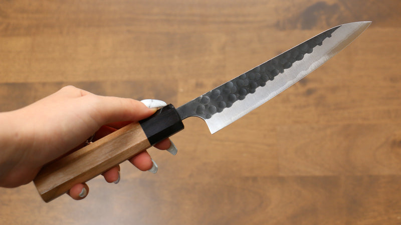 Masakage Koishi Super Bleu Finition noire Petite-utilité  150mm Cerisier américain Manipuler - japanny-FR