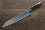 Takeshi Saji SRS13 Martelé Damas Kiritsuke  270mm Ironwood Manipuler - japanny-FR