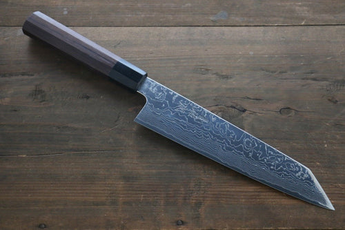 Sukenari SG2 Damas Kirituke Gyuto  210mm Shitan Manipuler - japanny-FR