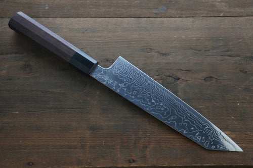 Sukenari SG2 Damas Kirituke Gyuto  210mm Shitan Manipuler - japanny-FR