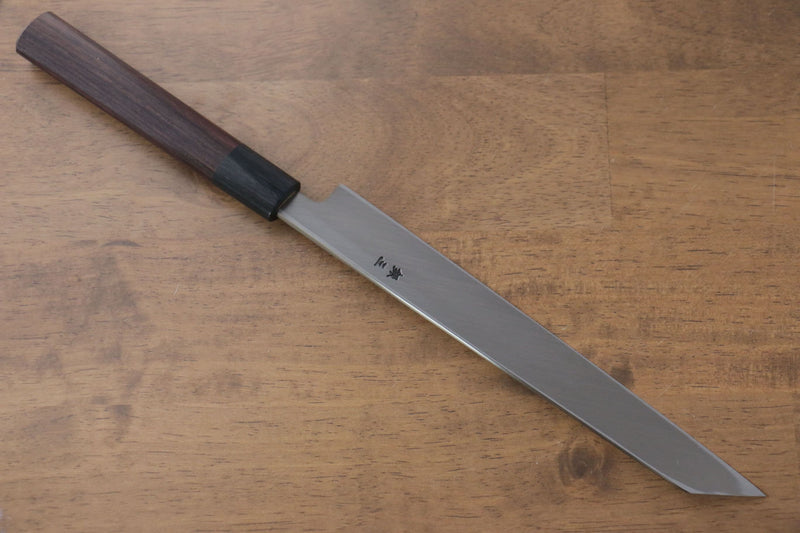 Jikko Acier argenté NO.3 Kiritsuke Yanagiba 210mm Manipuler Shitan - japanny-FR