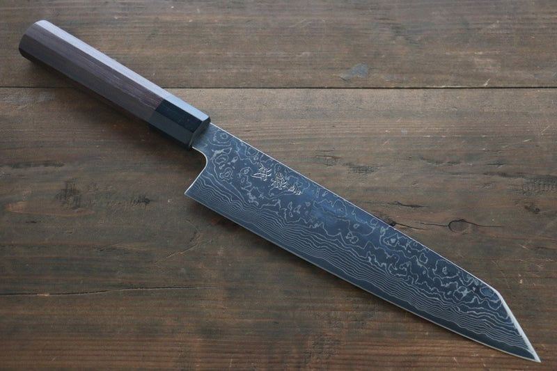 Sukenari SG2 Damas Kirituke Gyuto  240mm Shitan Manipuler - japanny-FR