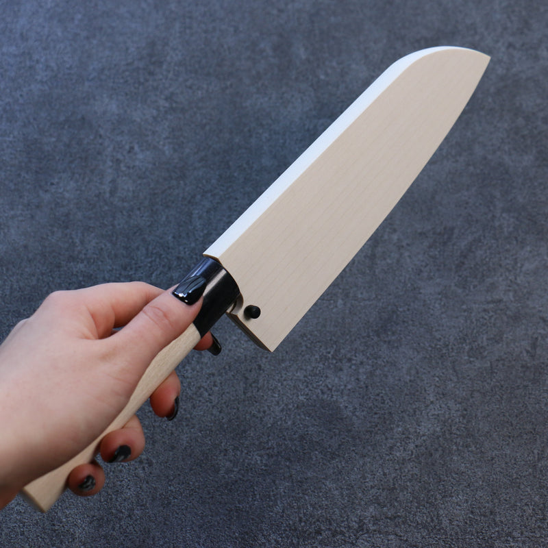 Magnolia Gaine pour 165mm Santoku avec Cheville en contreplaqué - japanny-FR