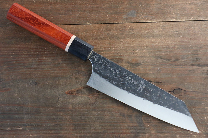 Yu Kurosaki Super Bleu Martelé Bunka  165mm Padoauk Manipuler - japanny-FR