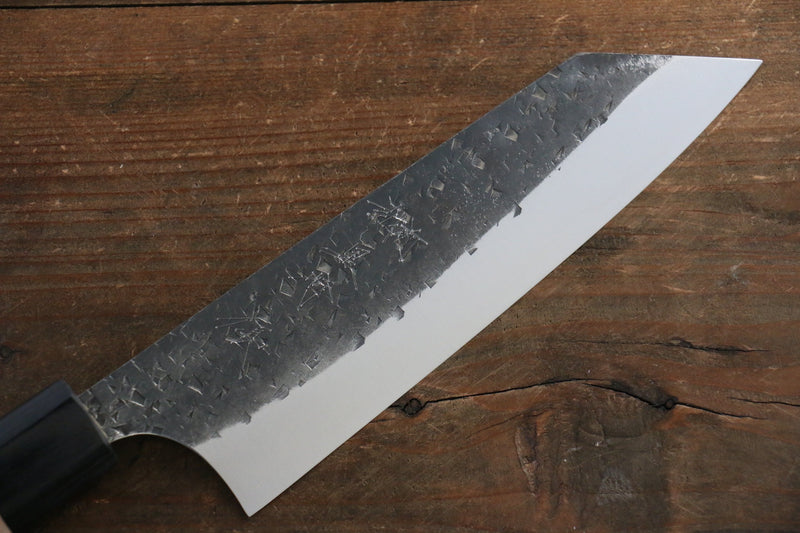 Yu Kurosaki Super Bleu Martelé Bunka  165mm Padoauk Manipuler - japanny-FR