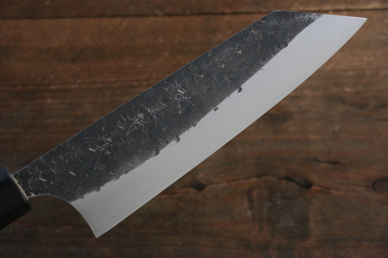 Yu Kurosaki Super Bleu Martelé Bunka  165mm Padoauk Manipuler - japanny-FR