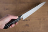 Seisuke Kagami AUS10 Finition miroir Damas Gyuto  210mm Bois de pakka noir Manipuler - japanny-FR