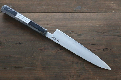 Sakai Takayuki Acier argenté NO.3 Petite-utilité  150mm Bois d'ébène Manipuler - japanny-FR