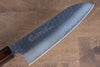 Sakai Takayuki Nanairo VG10 33-Couches Santoku  180mm Résine ABS(Grain de bois rétro) Manipuler - japanny-FR